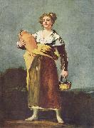 Francisco de Goya Wassertragerin oil on canvas